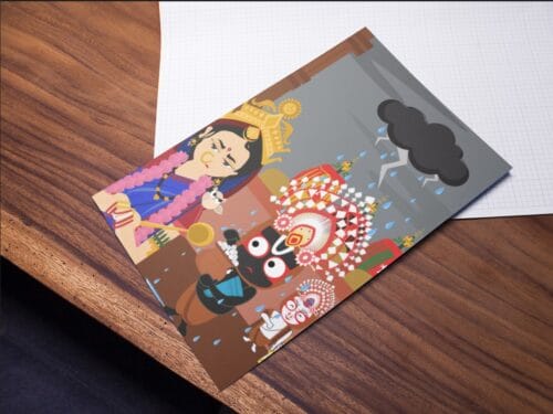 Postcard — Rathajatra Leela edition 4