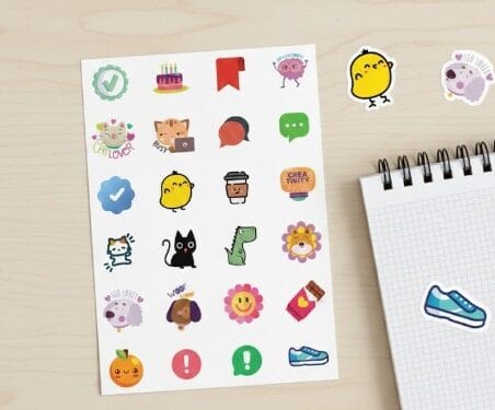 Sticker Sheet – Daily life