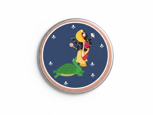 Dasavtar-Kurma– Round 58mm